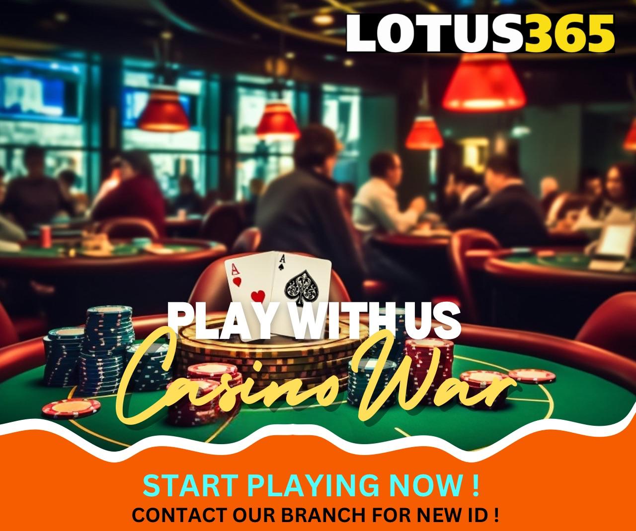 You are currently viewing A Beginner’s Guide to Casino War on Lotus365