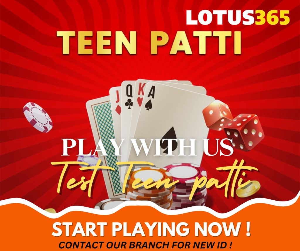 Online Teen Patti on Lotus365