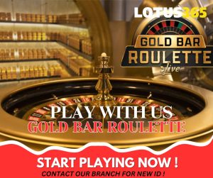 Read more about the article A Beginner’s Guide to Gold Bar Roulette on Lotus365