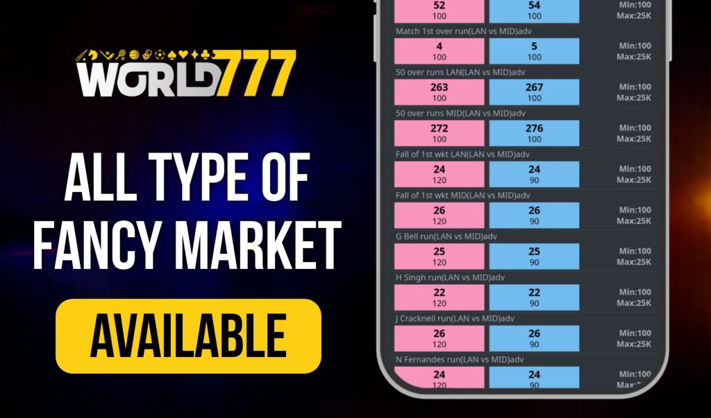 All Type of Fancy Market Available World777