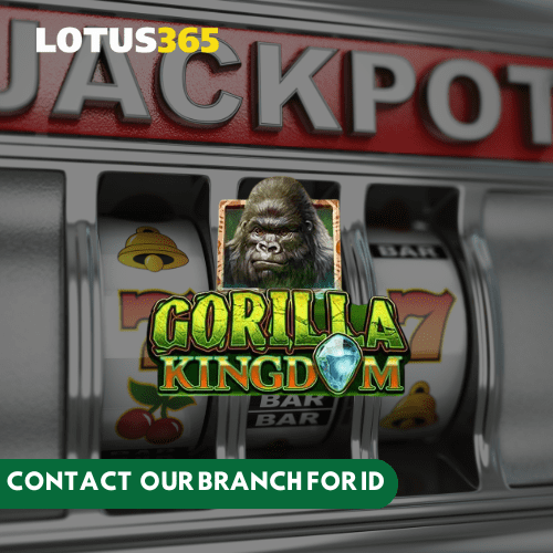 Gorilla Kingdom Slots Lotus365