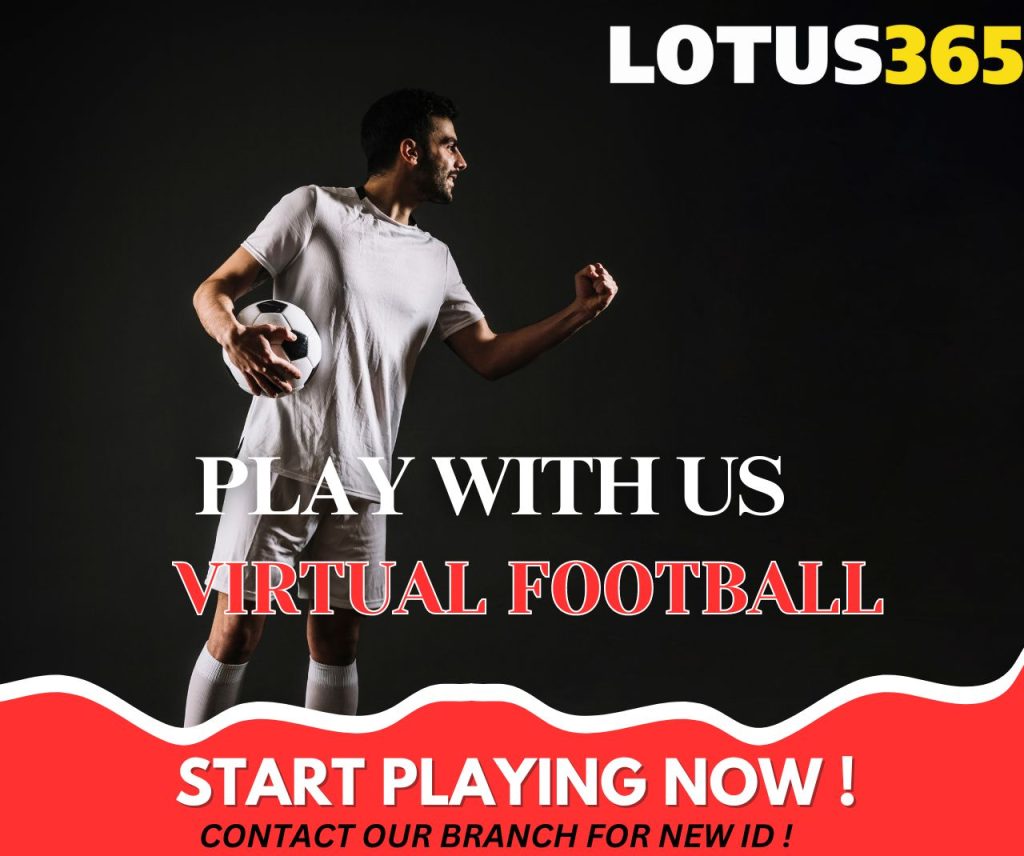 In play betting on Lotus365 virtual football