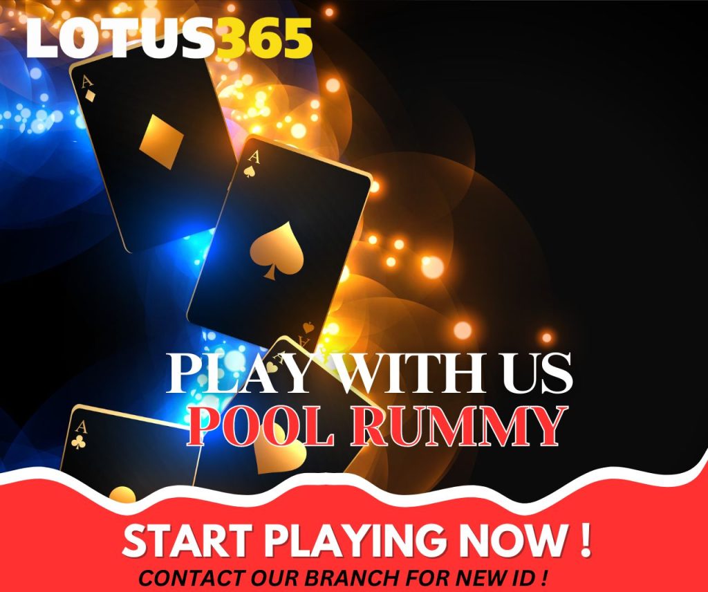 Lotus365 Pool Rummy betting