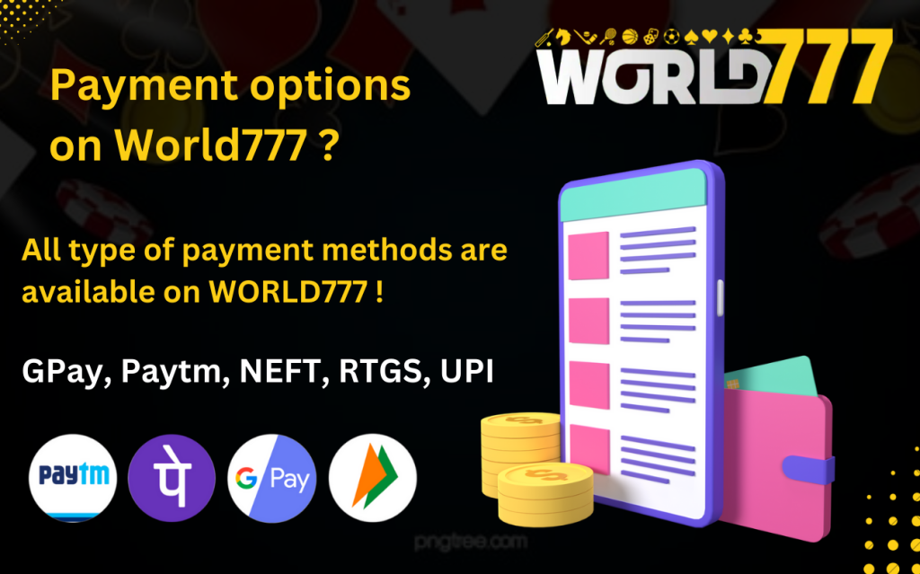 Payment Options on World777