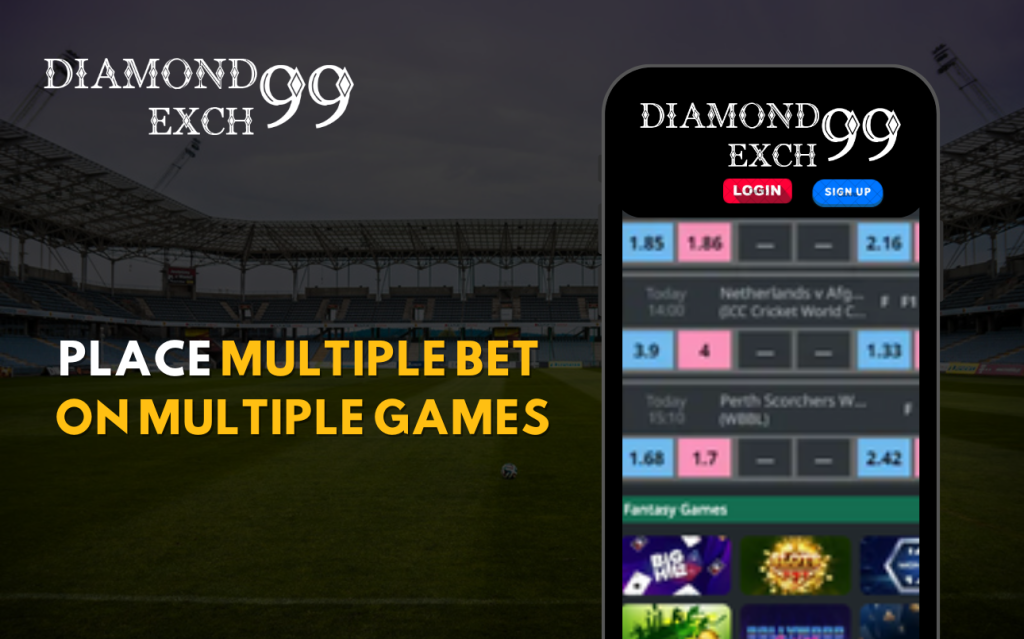 Place Multiple Bet on Multiple Games