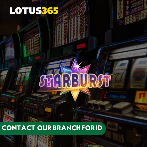 Starburst Slot on Lotus365