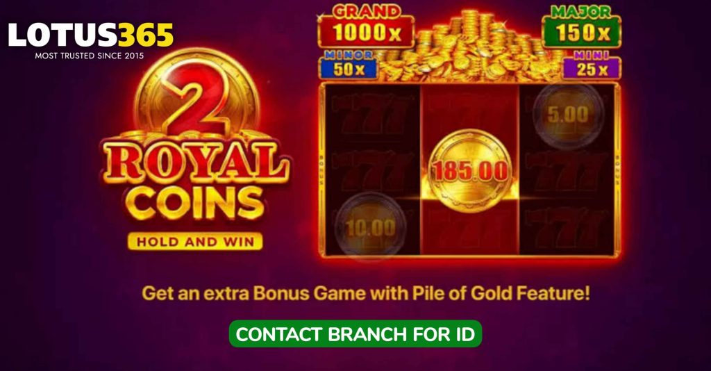 Bankroll management Royal Coins 2