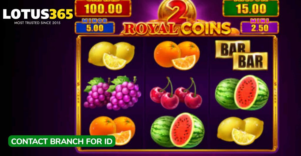 Maximize winnings Royal Coins 2