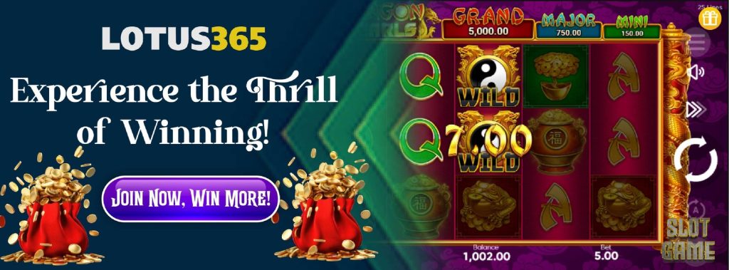 Best slot games on Lotus365