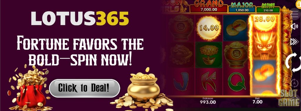 Dragon Pearls slot on Lotus365