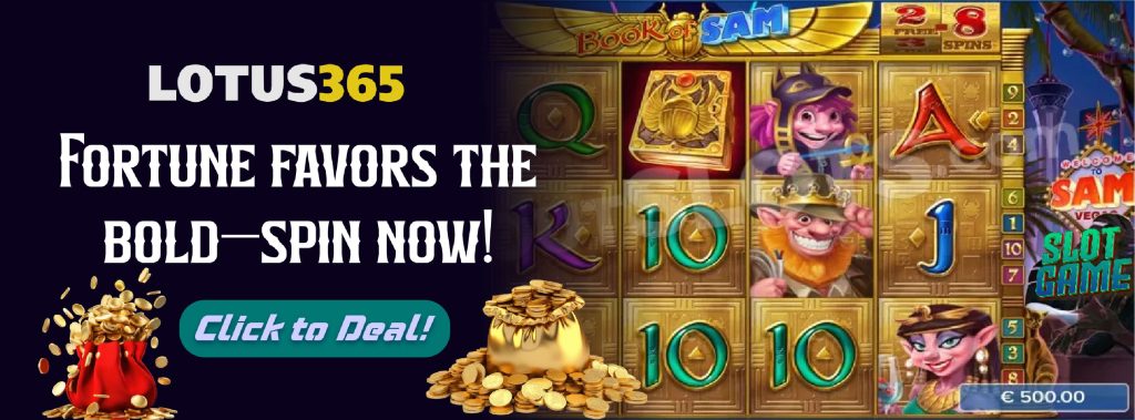 Jackpot slots Lotus365