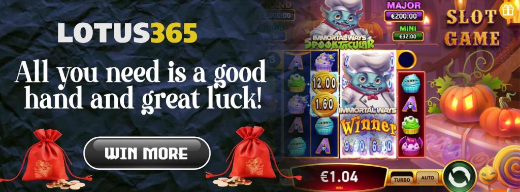 Lotus365 slot games