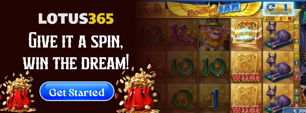 Slot bonuses on Lotus365