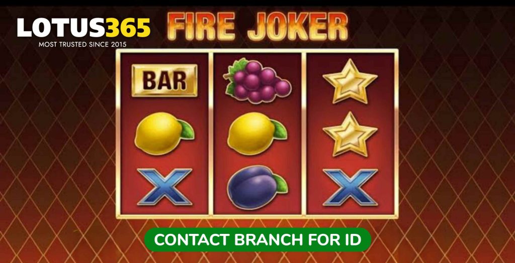 Wildfire Joker slot features