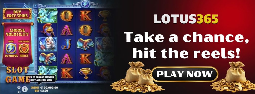 High payout slots on Lotus365 1