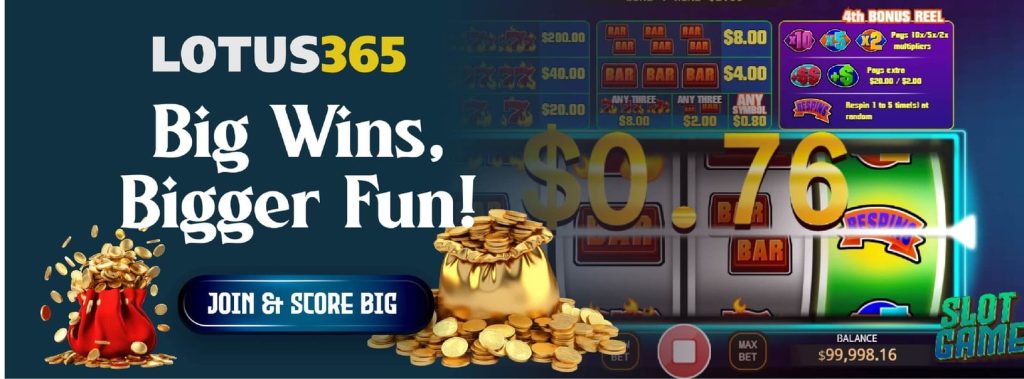 Lotus365 Slots Review