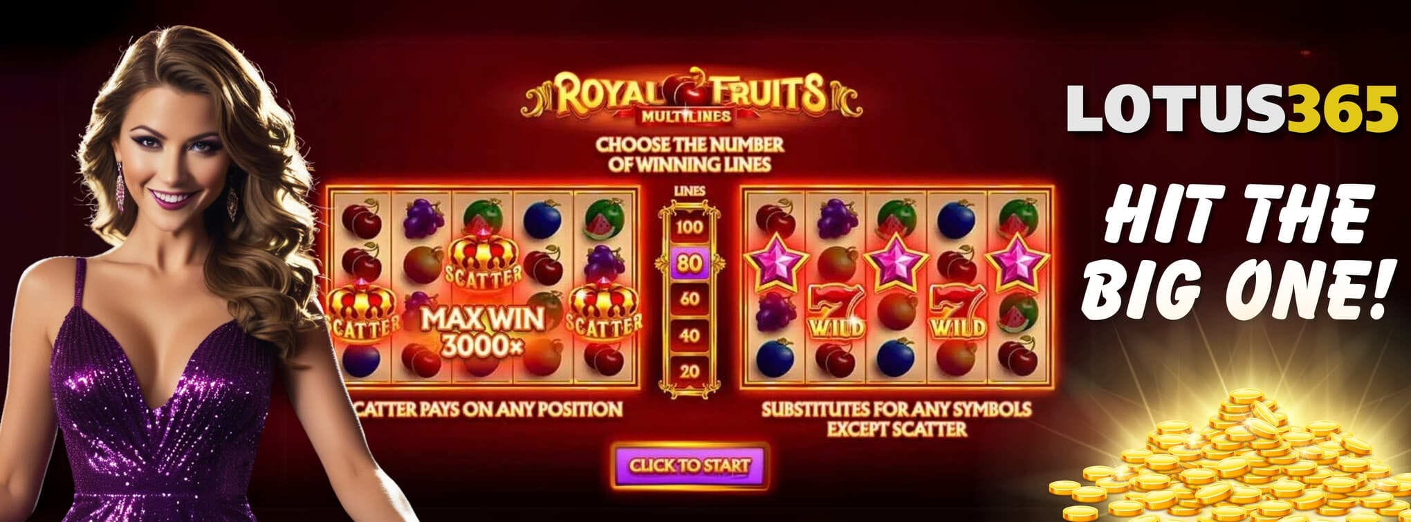 You are currently viewing Top 5 Features of Royal Fruits MultiLines Slot on Lotus365