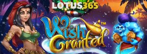 Read more about the article Top 5 Reasons to Play Wish Granted Slot on Lotus365