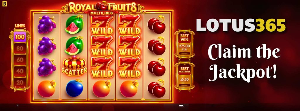 Winning strategies for Royal Fruits MultiLines