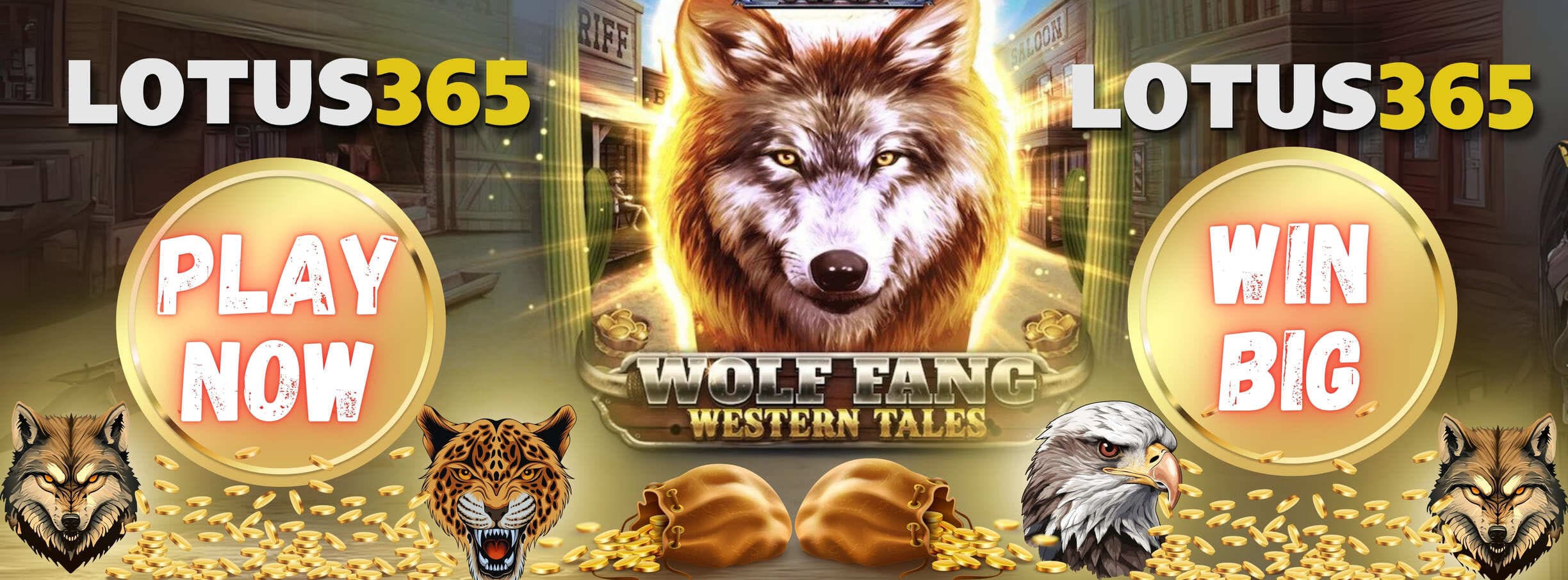 You are currently viewing Wolf Fang – Western Tales Slot Review on Lotus365